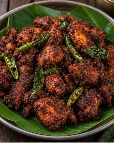 Andhra Chicken Fry (Kodi Vepudu)