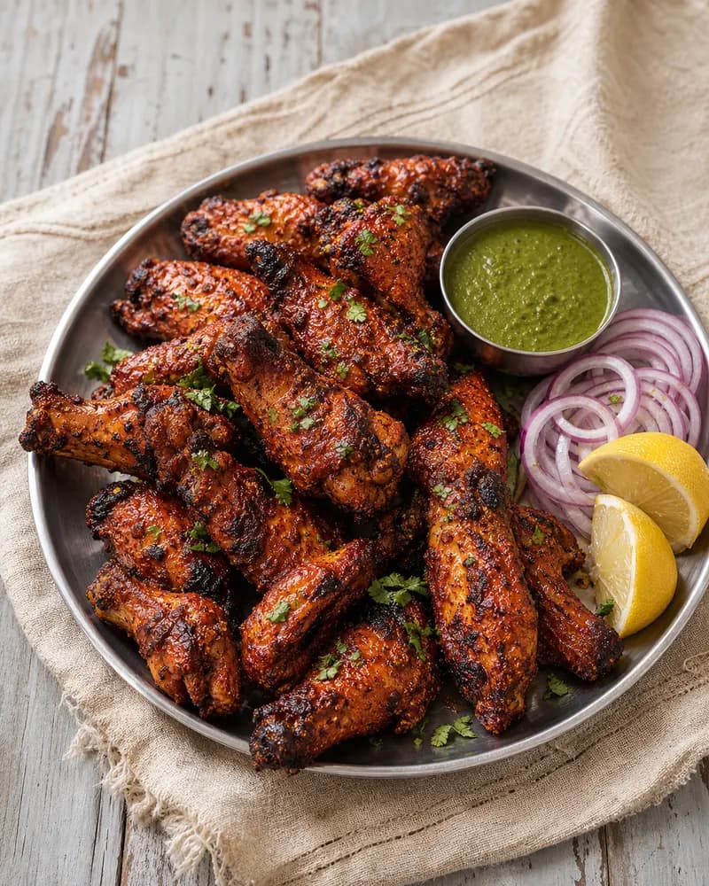 Indian BBQ Punjabi Dhaba Wings