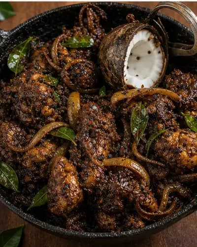 Kerala Pepper Chicken Roast