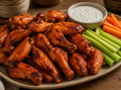 Buffalo Wings (Baked Spicy)