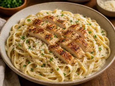 American Chicken Alfredo