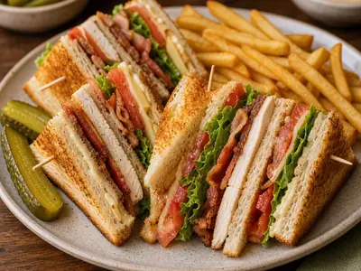 Classic Chicken Club Sandwich