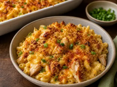 Loaded Chicken Mac & Cheese