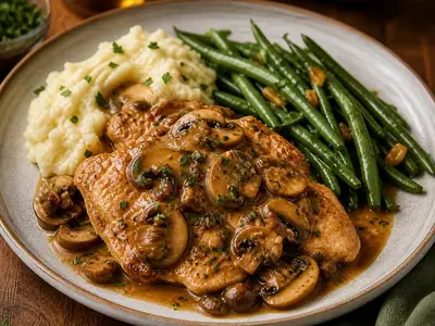 Chicken Marsala (American)