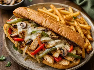 Chicken Philly Cheesesteak