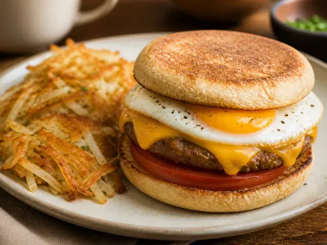 Diner Breakfast Sandwich