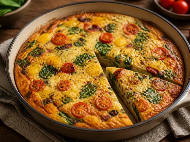 Veggie Frittata (Oven-Baked)