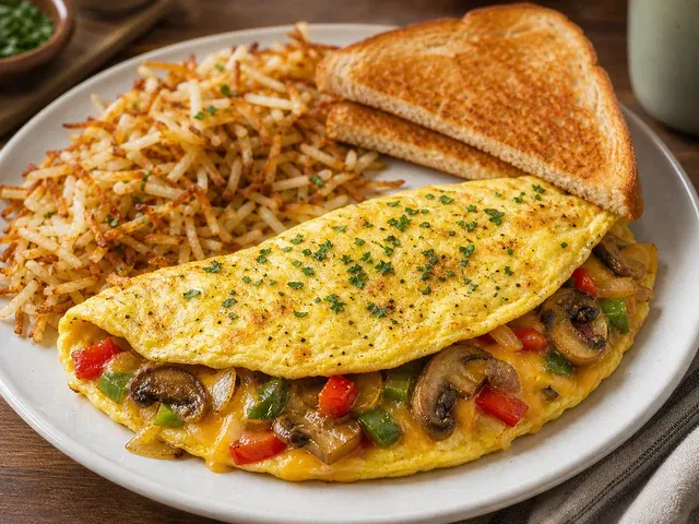 American Three-Egg Diner Omelette
