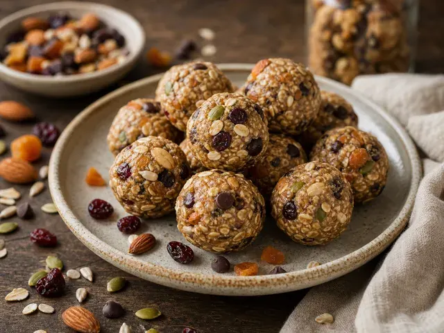 Vegan Trail Mix Energy Bites