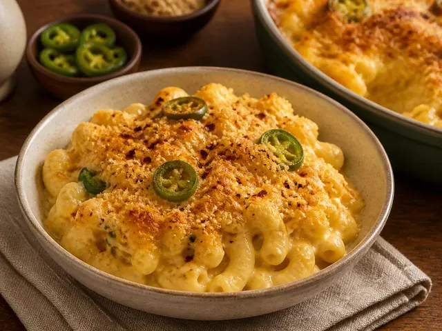 Jalapeño Mac & Cheese (Spicy)