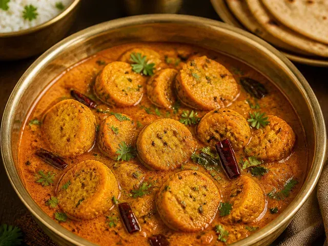 Bhatia Besan Gatta Curry