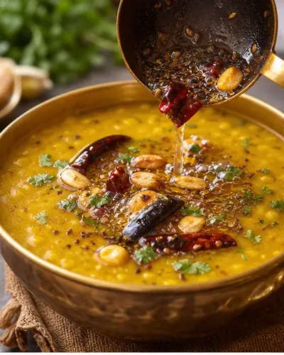 Bhatia Dal (Bhatia Yellow Lentils)