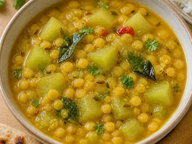 Bhatia Doodhi Chana Dal (Bottle-Gourd Dal)