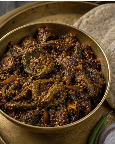 Bhatia Kachri Curry (Wild Cucumber)