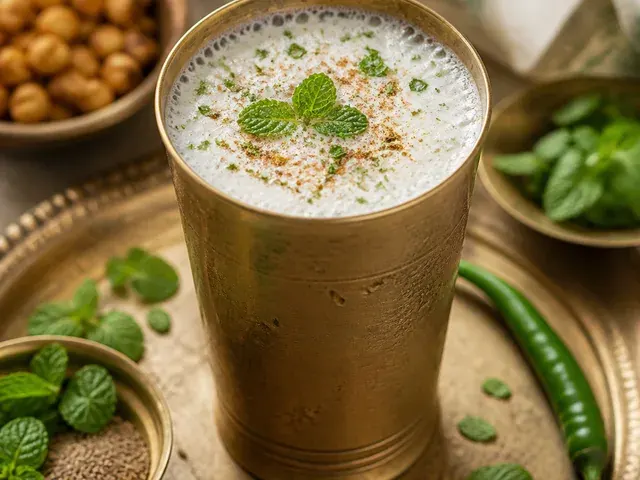 Bhatia Masala Chaach (Spiced Buttermilk)