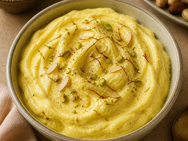 Bhatia Shrikhand (Hung-Curd Sweet)