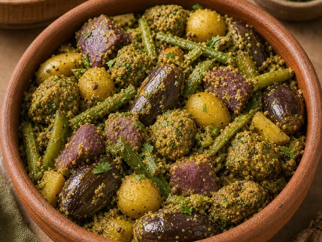 Bhatia Undhiyu (Winter Veg Medley)