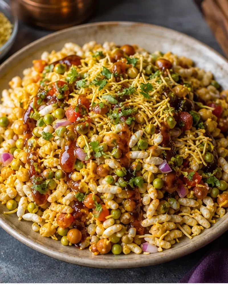 Protein Bhel Puri