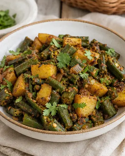 Bhindi Aloo