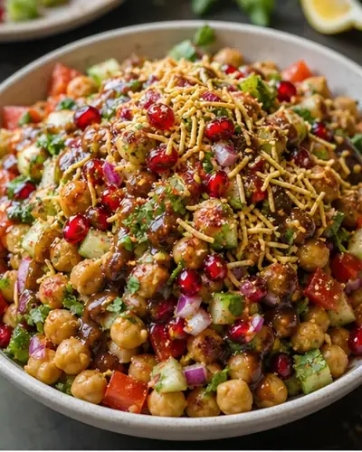 Chana Chaat Bowl