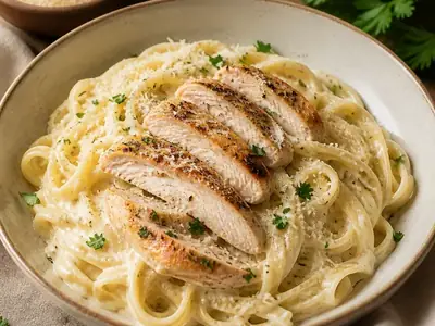 Chicken Alfredo Fettuccine
