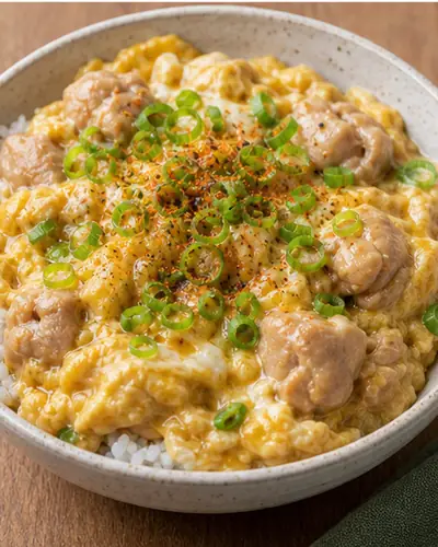Chicken Oyako Don (Rice Bowl)