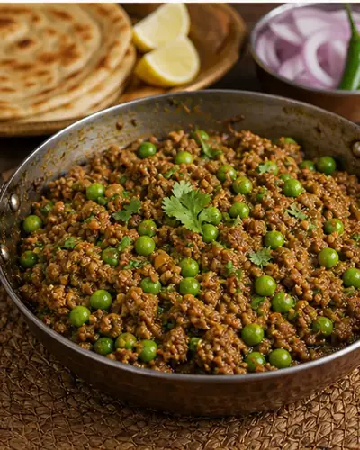 Chicken Keema Matar
