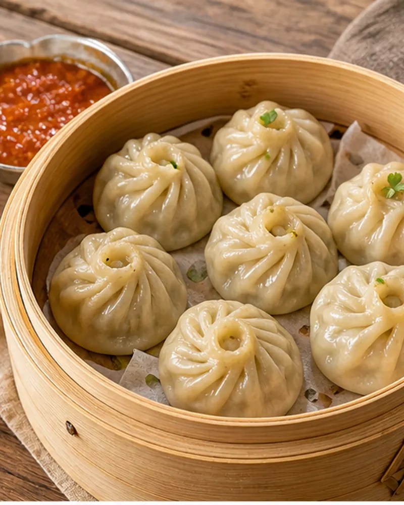 Steamed Chicken Momos