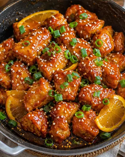 Orange-Glazed Chicken (Skillet)