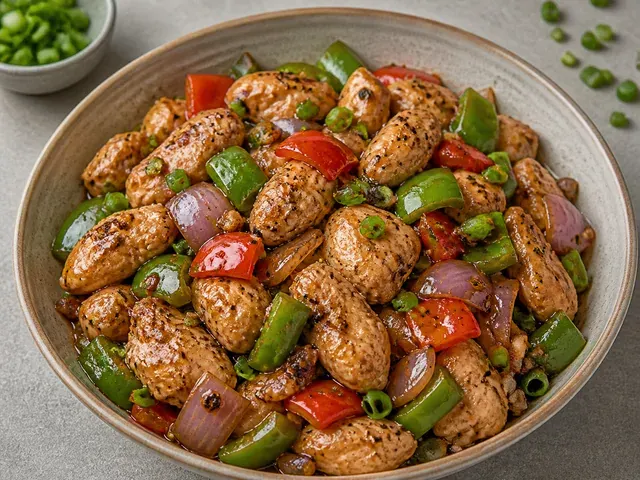 Pepper Chicken Stir-Fry