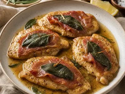 Chicken Saltimbocca (Veal-Style)