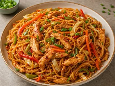 Chicken Schezwan Noodles