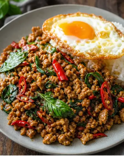 Thai Basil Chicken (Pad Krapow)