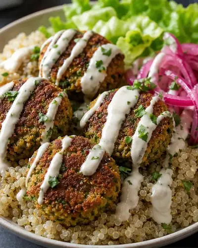 Baked Falafel Bowl