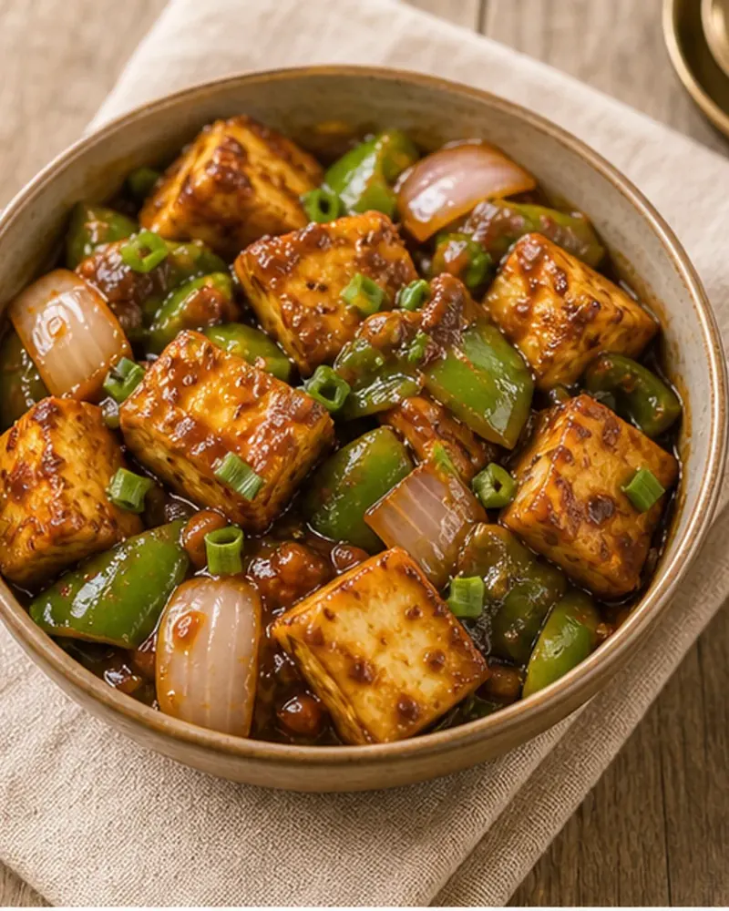Chilli Paneer (Pan-tossed)