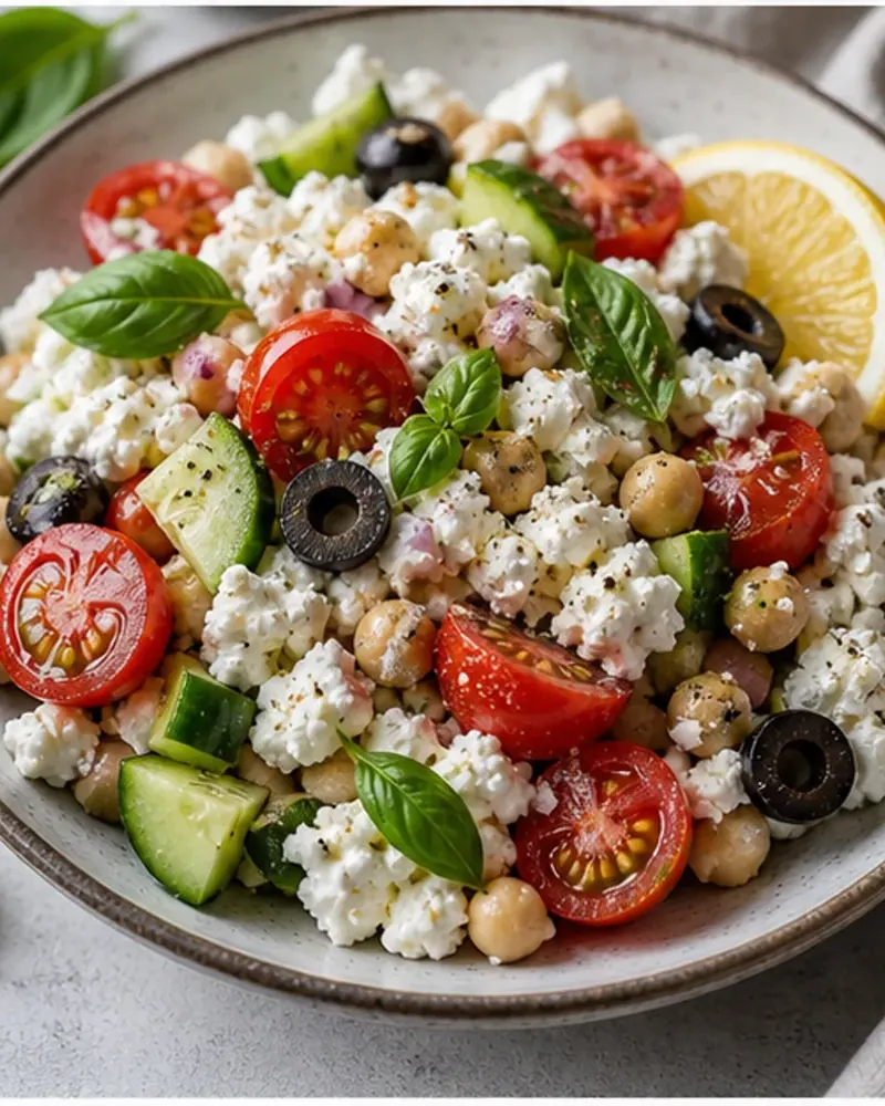 Cottage Cheese Salad Bowl