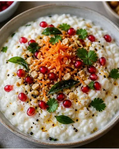 Curd Rice Protein Bowl