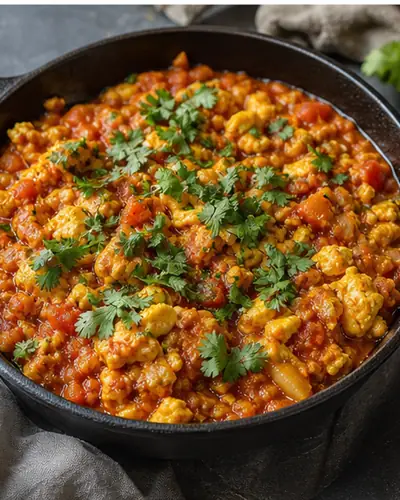 Egg Bharta Skillet