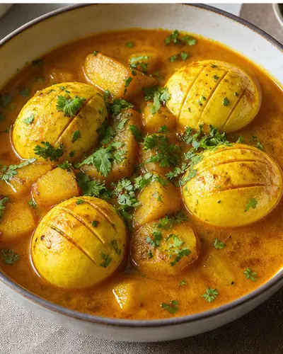 Bengali Egg Curry (Dimer Jhol)