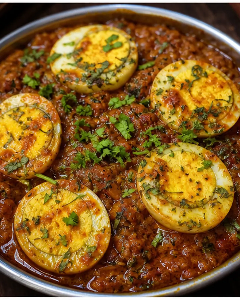 Mumbai Anda Curry