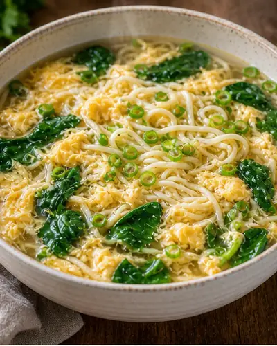 Egg Drop Noodle Soup