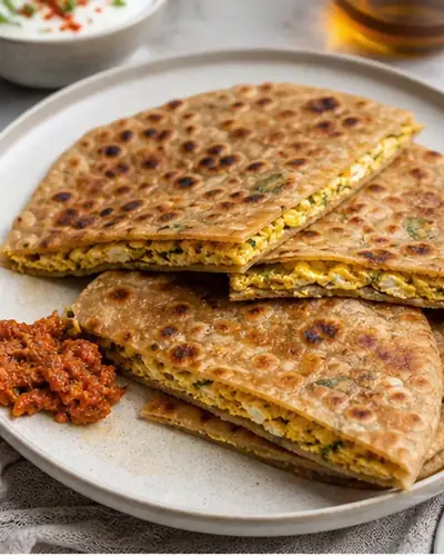 Egg Stuffed Paratha