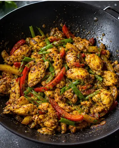 Black Pepper Egg Stir-Fry