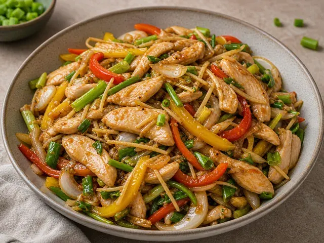 Ginger Chicken Stir-Fry