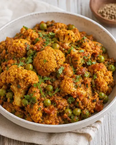 Gobi Matar Masala