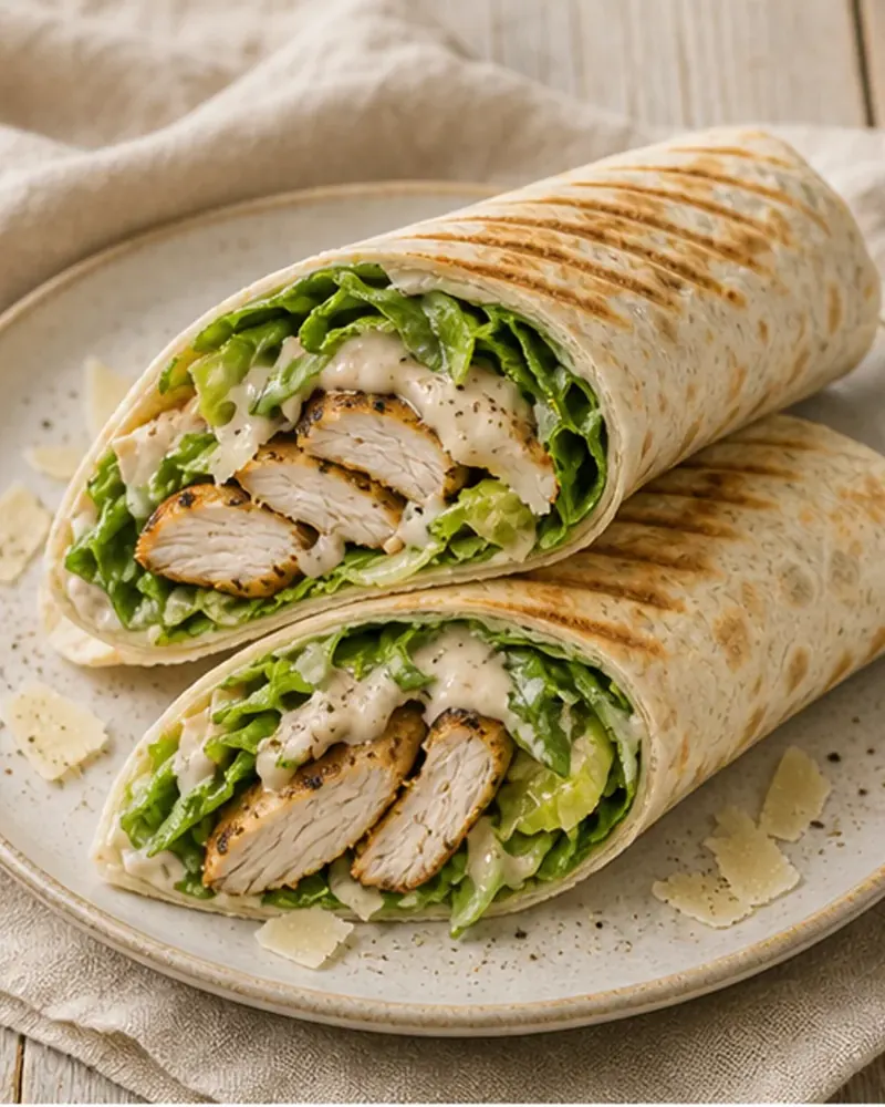 Grilled Chicken Caesar Wrap