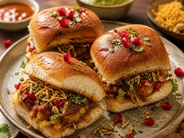 Kutchi Dabeli (Gujarati Spiced Slider)