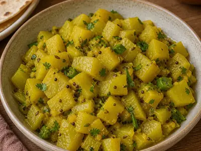 Dudhi Nu Shaak (Bottle-Gourd Saute)