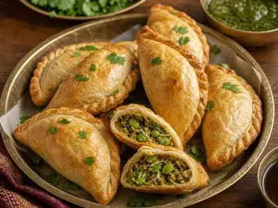 Lilva Ghughra (Baked Stuffed Patties)
