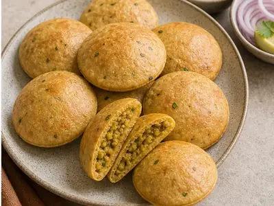 Baked Mag Dal Puri